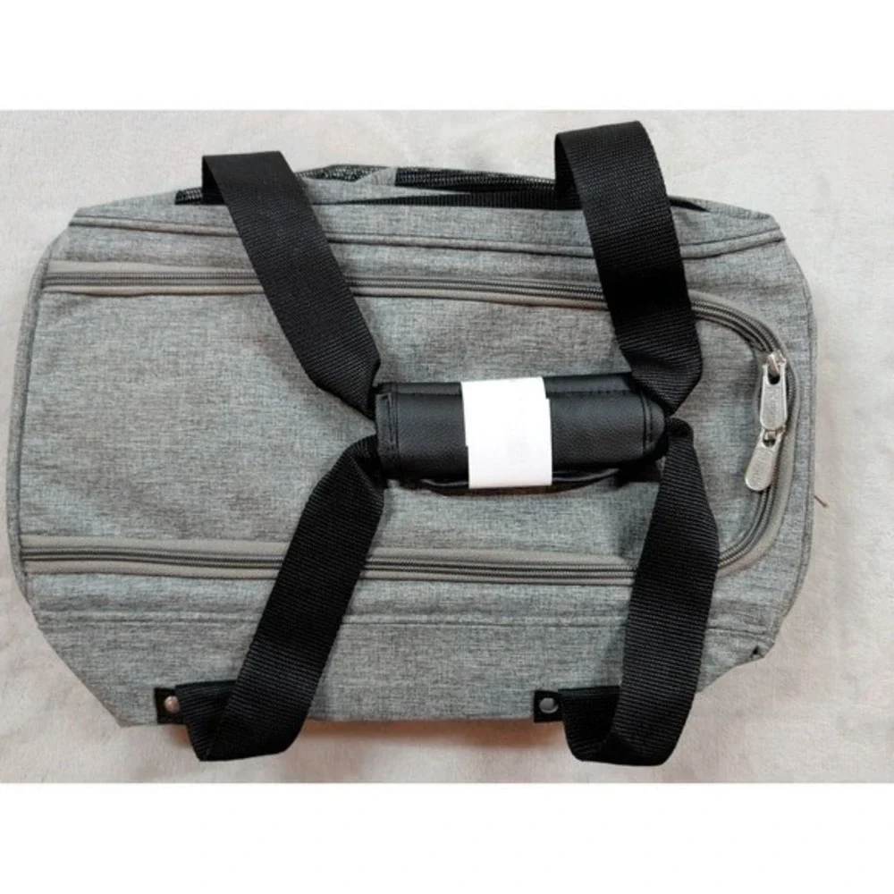 Sherpa‎ Element Pet Carrier Medium Gray Airline Approved Travel Bag 16 lbs NWT